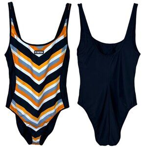 P.E. Nation - “Match Play” One-Piece, Multi Color, Print Swimsuit - NWT, Size S